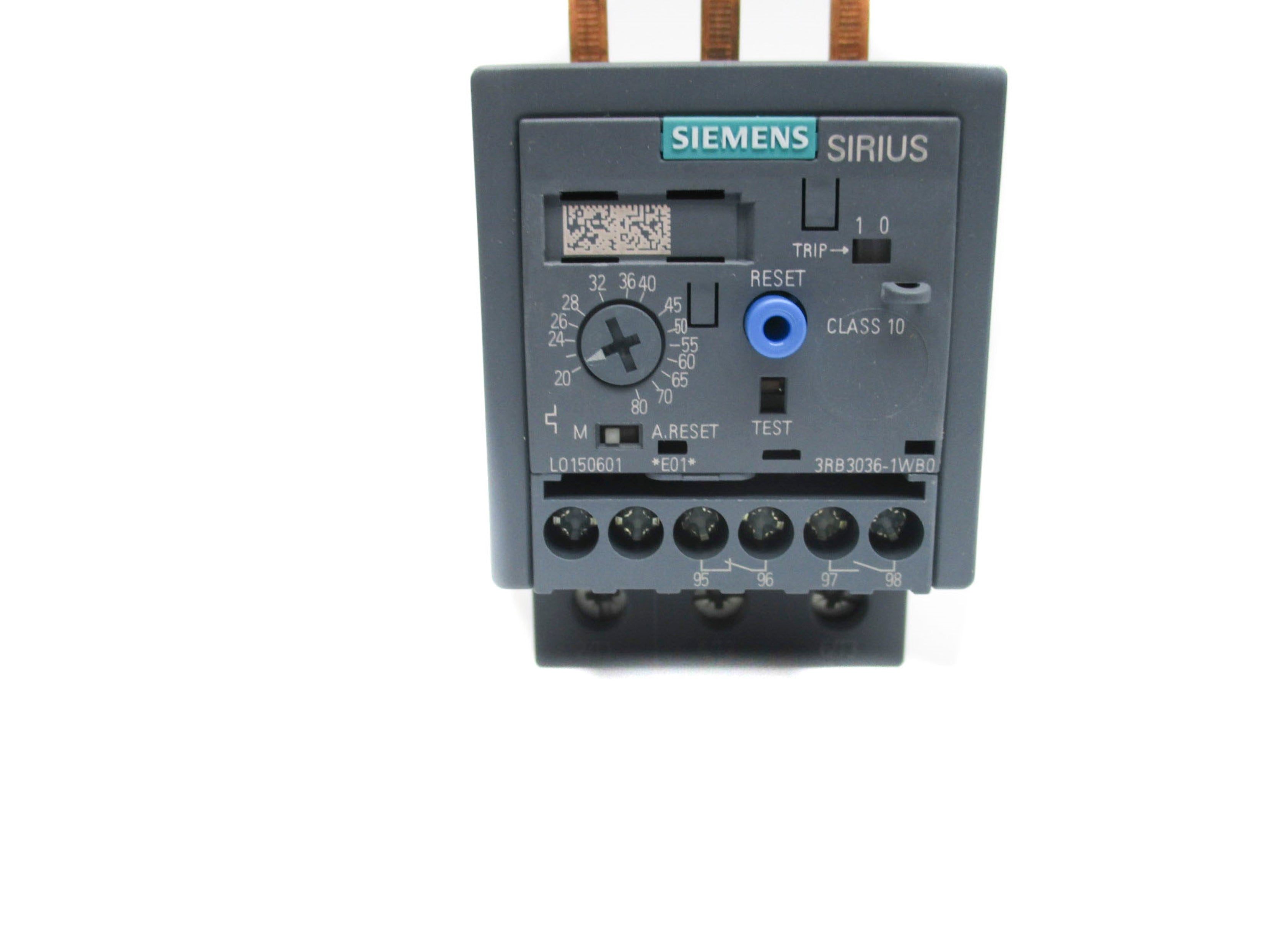 SIEMENS 3RB30361WB0  20-80A 690V NSMP