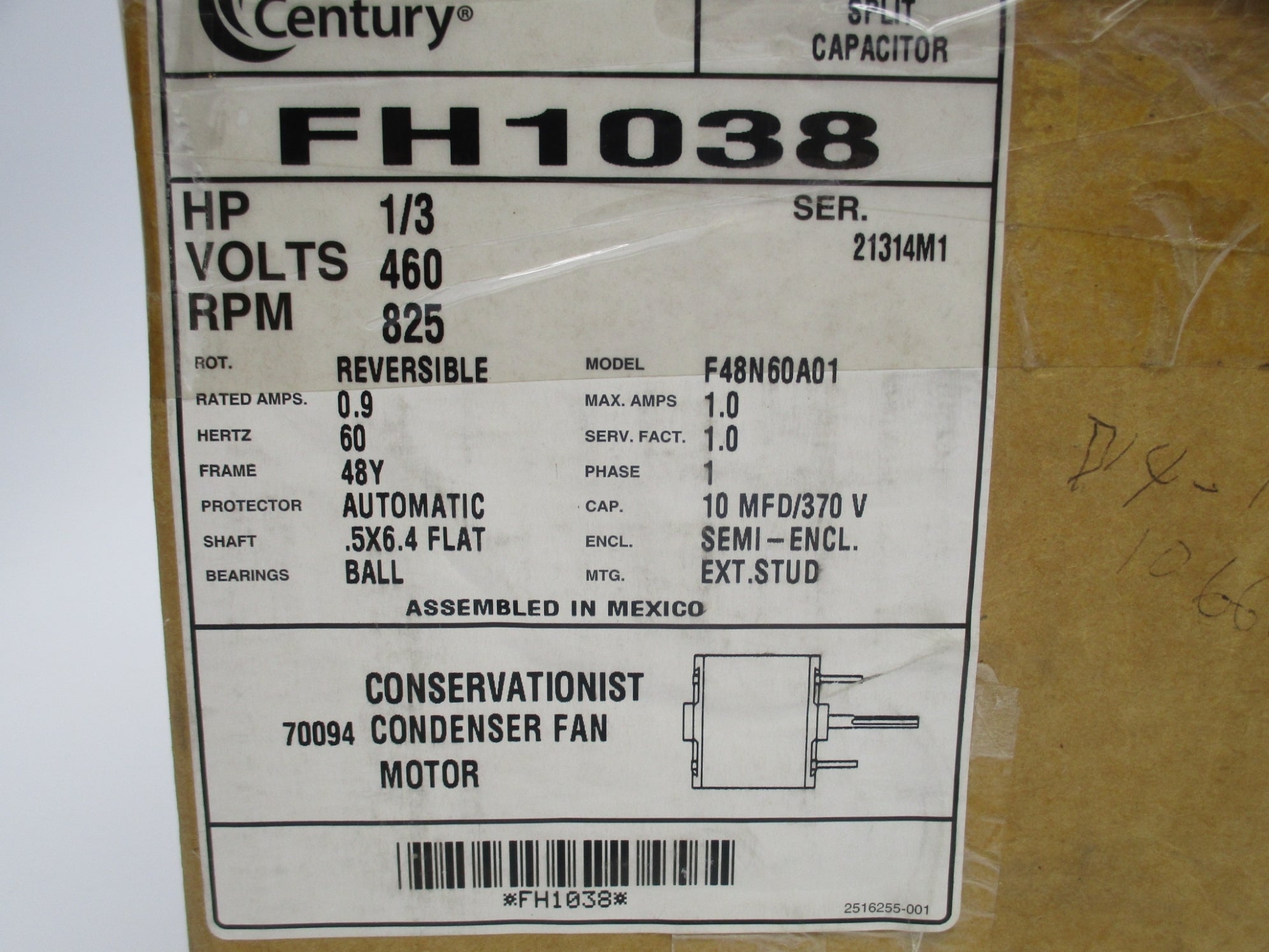 CENTURY FH1038 NSMP