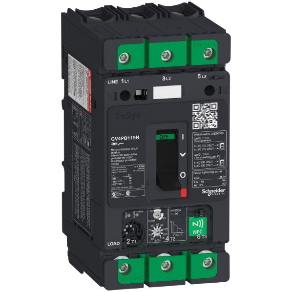 SCHNEIDER ELECTRIC GV4PB115N 347V 115A NSNP