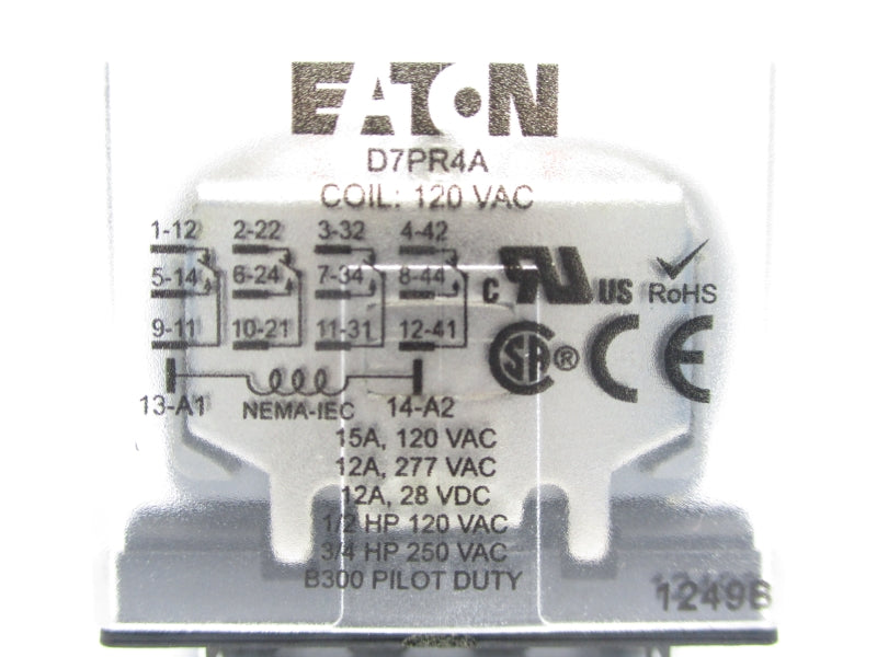 EATON D7PR4A 120VAC 15A NSMP