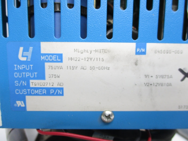 MIGHTY MITE MM22-12Y/115 115VAC UNMP