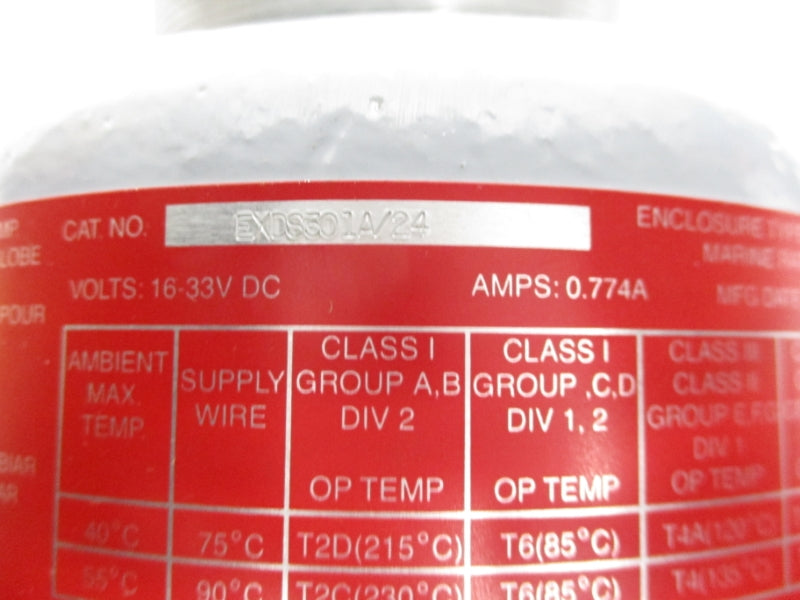 CROUSE HINDS EXDS301A/24 16-33VDC .774A NSMP