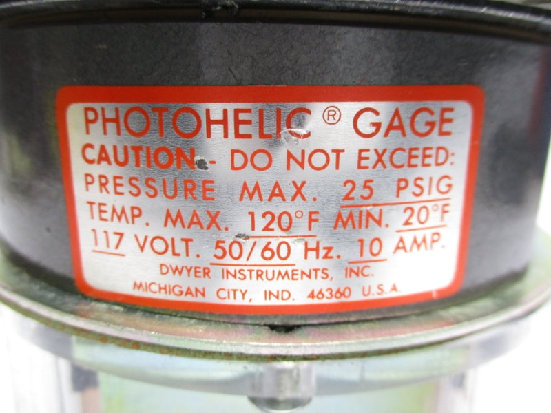 DWYER 3010 117V 10A 25PSI 3/8" NSNP