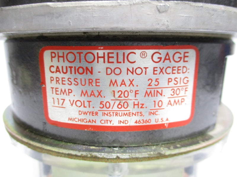 DWYER 3010C 117V 10A 25PSI 3/8" NSNP