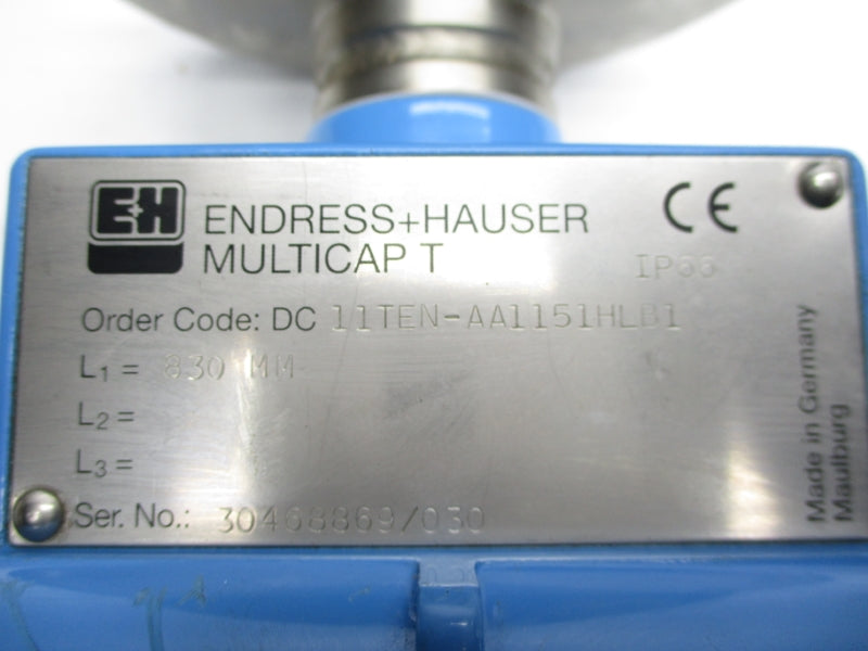 ENDRESS+HAUSER DC11TEN-AA1151HLB1 7/8" NSNP
