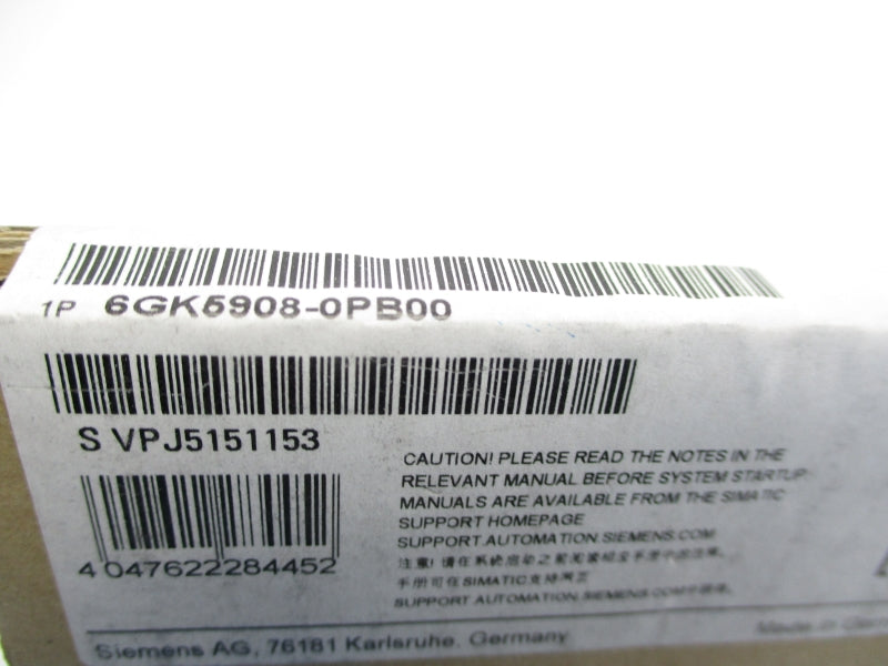 SIEMENS 6GK5908-0PB00 F/W A03H NSFS