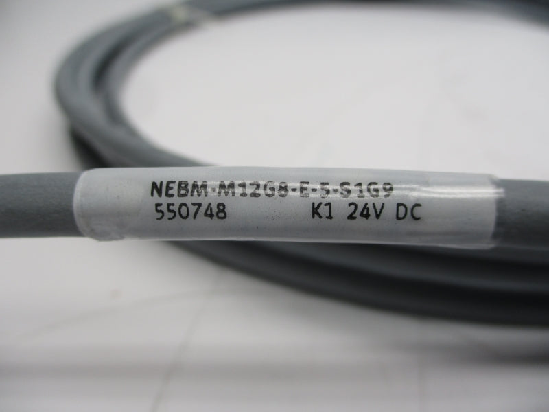 FESTO NEBM-M12G8-E-5-S1G9 550748 24VDC NSMP