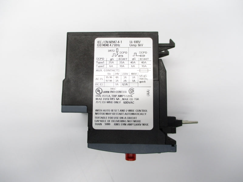 SIEMENS 3RU2116-1BB0 690V 1,4-2,0A NSMP