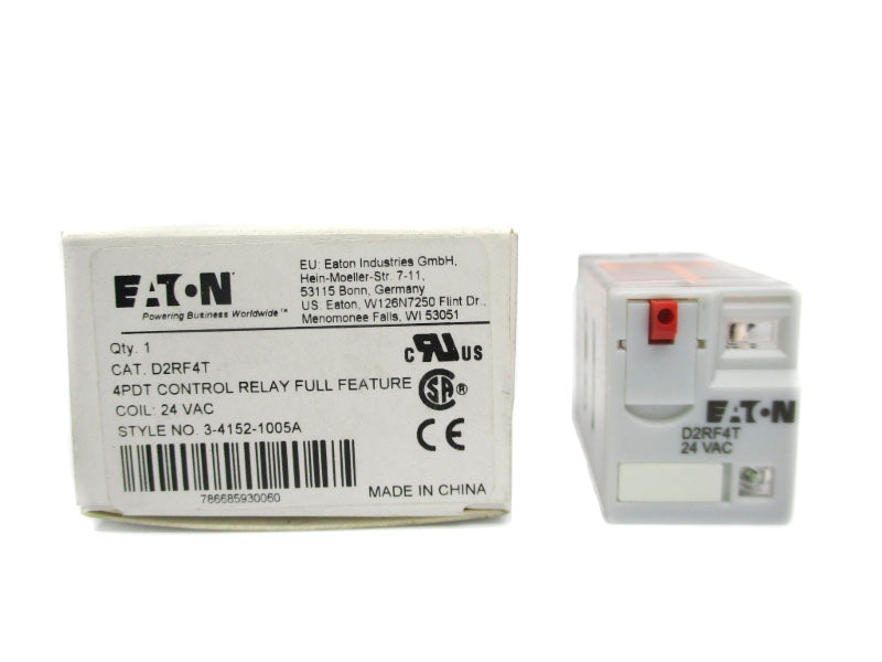 EATON D2RF4T 24VAC 8A NSMP