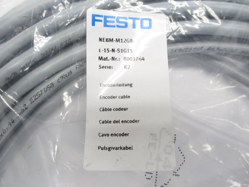FESTO NEBM-M12G8-E-15-N-S1G15 8003764 NSMP