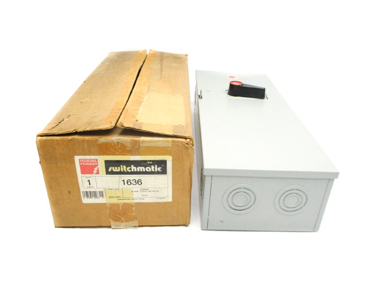 FEDERAL PIONEER 1636 SER. B 600VAC 60A NSMP