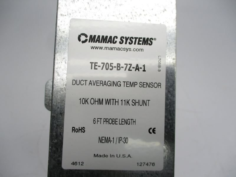 MAMAC SYSTEMS TE-705-B-7Z-A-1 NSNP
