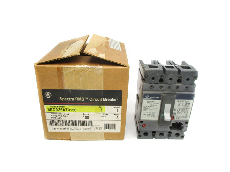 GENERAL ELECTRIC SEDA36AT0150 600VAC 150A NSMP