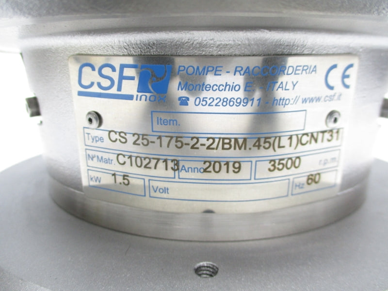 CSF INOX CS25-175-2-2/BM.45L1CNT31 NSNP