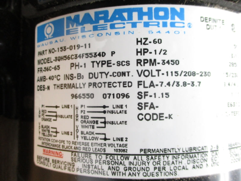 MARCH MANUFACTURING TE-6K-MD 115-230V NSMP