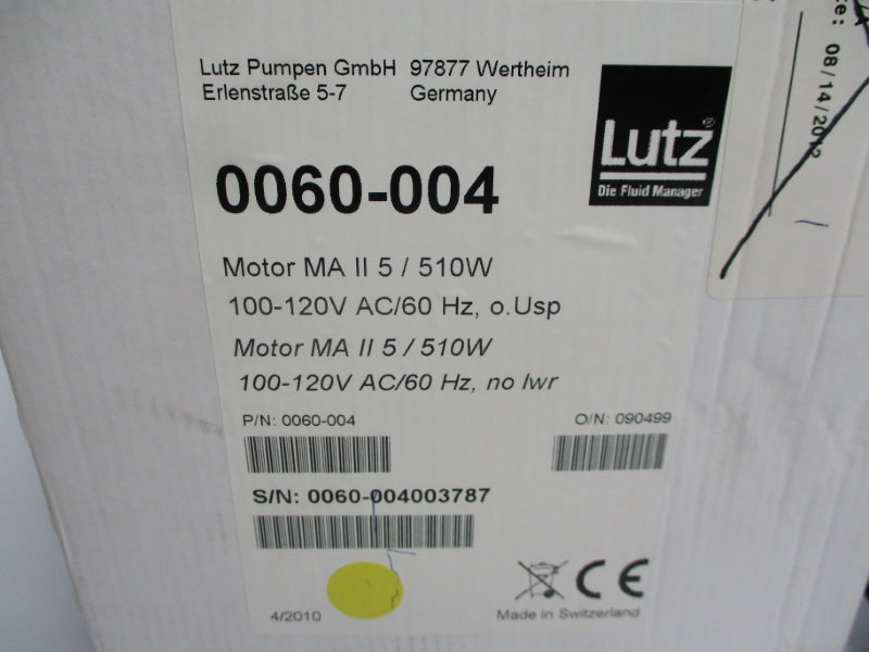 LUTZ 0060-004 100-120VAC NSMP