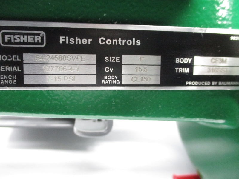 FISHER 54.24588SVFE 7-15PSI 1" NSNP