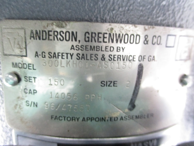 ANDERSON 300LKH01-AS0150 2" NUPI