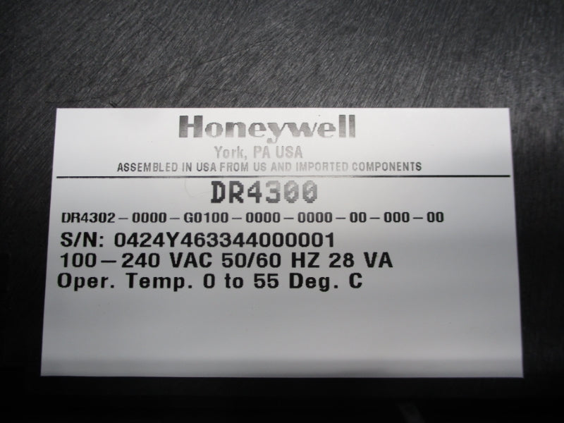 HONEYWELL DR4302-0000-G0100-0000-0000-00-000-00 100-240VAC NSNP
