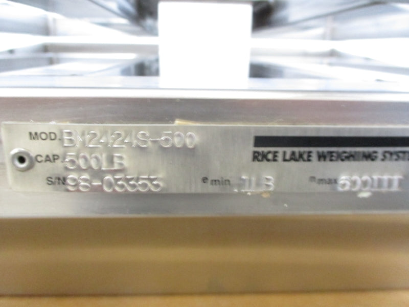 RICE LAKE BM2424S-500 NSMP
