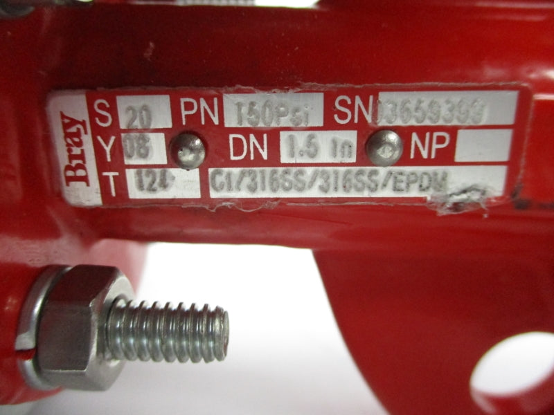 BRAY CONTROLS 930634-11300532 150PSI 1 1/2" NSNP
