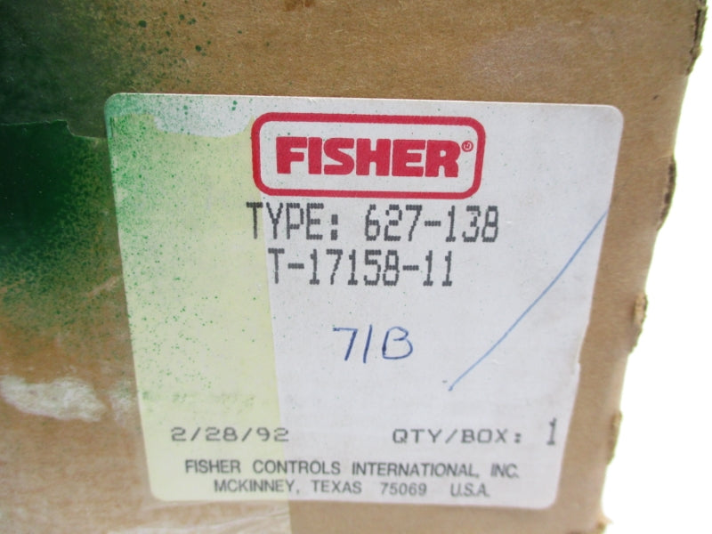 FISHER 627-138 35-80PSI 1 1/4" NSMP