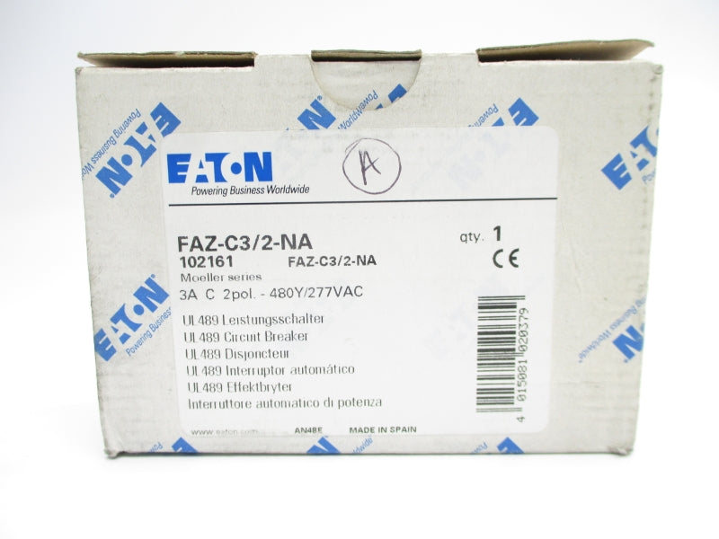 EATON FAZ-C3/2-NA 277VAC 3A NSMP
