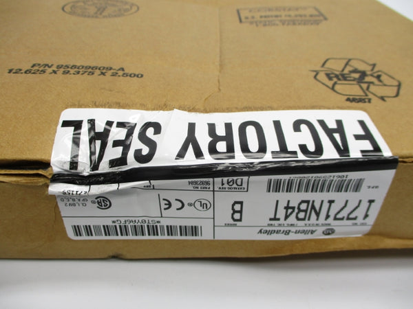 ALLEN BRADLEY 1771-NB4T SER. B F/W G DATE: 1997 NSFS