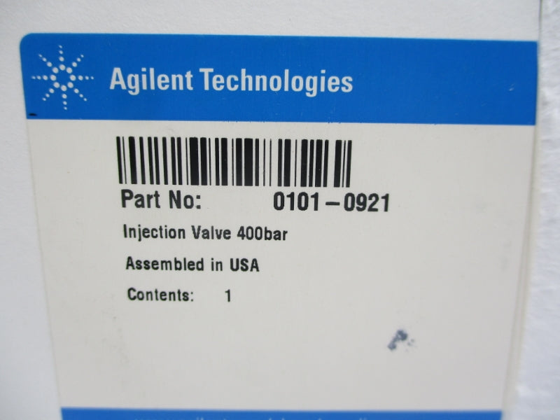 AGILENT TECHNOLOGIES 0101-0921 400 BAR NSMP