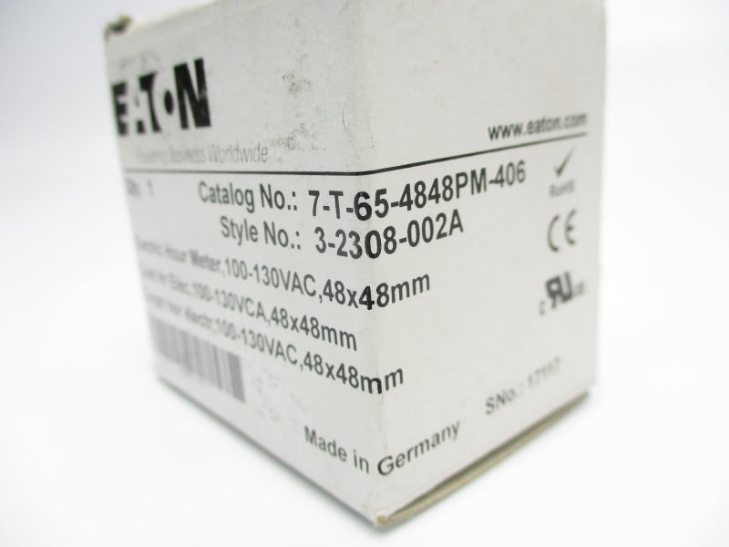 EATON 7-T-65-4848PM-406 100-130VAC NSMP