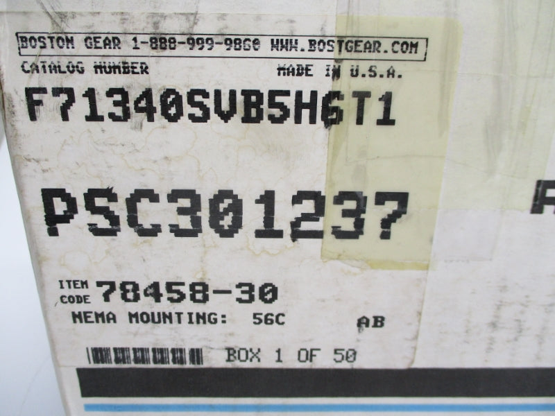 BOSTON GEAR PSC301237 NSMP