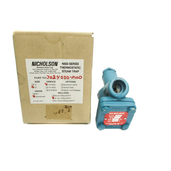NICHOLSON N652 500PSI 3/4" NSMP
