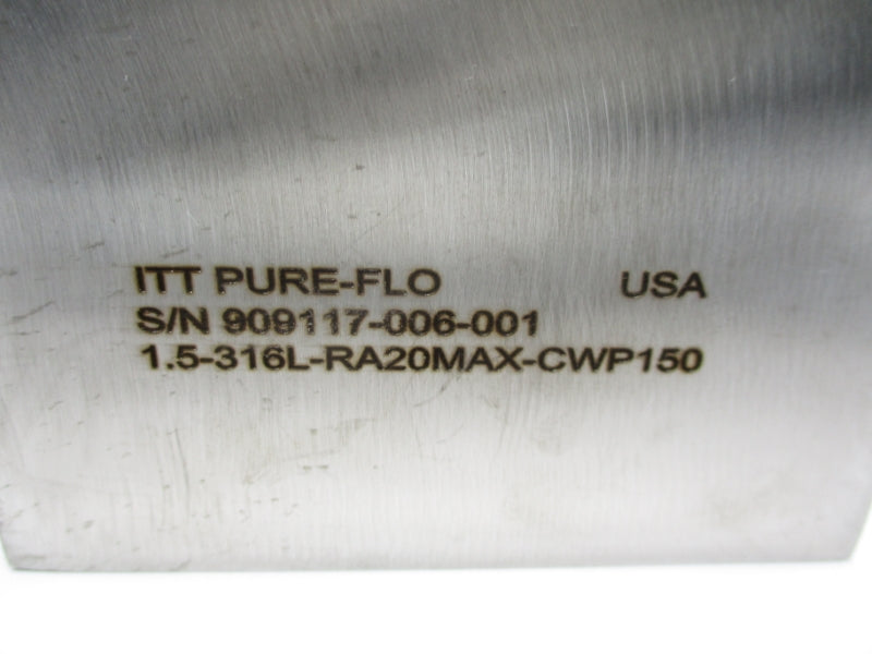 ITT PURE-FLO 1.5-316L-RA20MAX-CWP150 NSNP