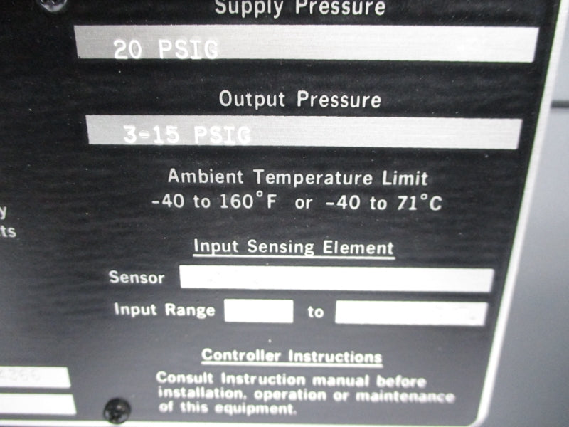 FISHER 5190 20PSI UNMP