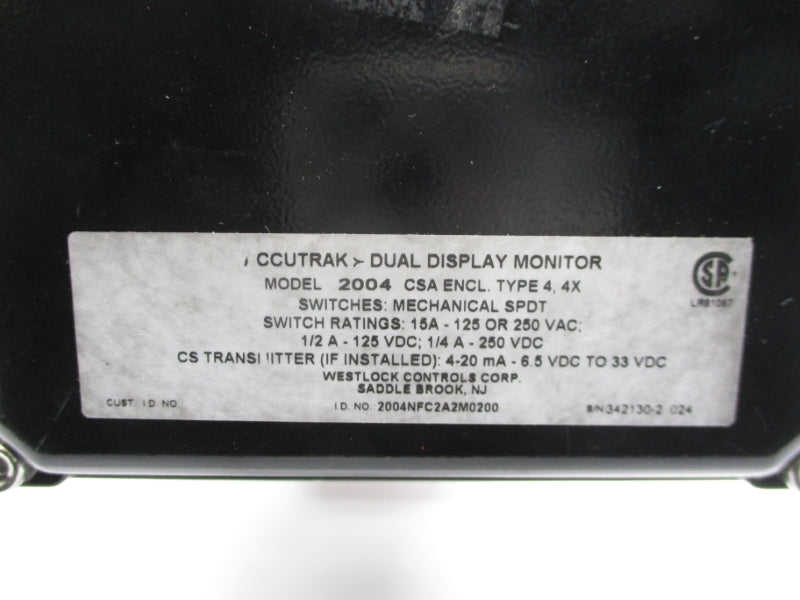 BRAY CONTROLS 92-0930-11305-532 140PSI 3 1/8" (AS PICTURED) NSNP