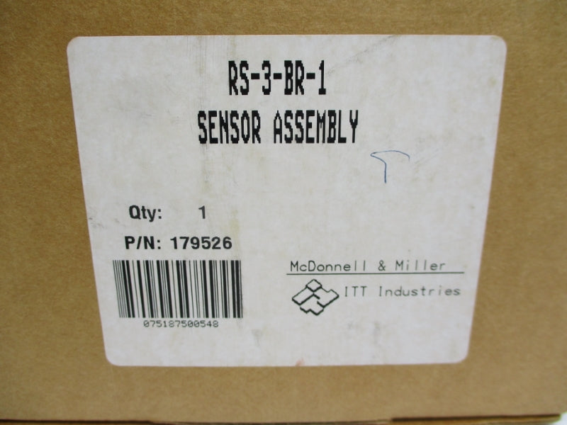 MCDONNELL&MILLER RS-3-BR-1 3/4" NSMP