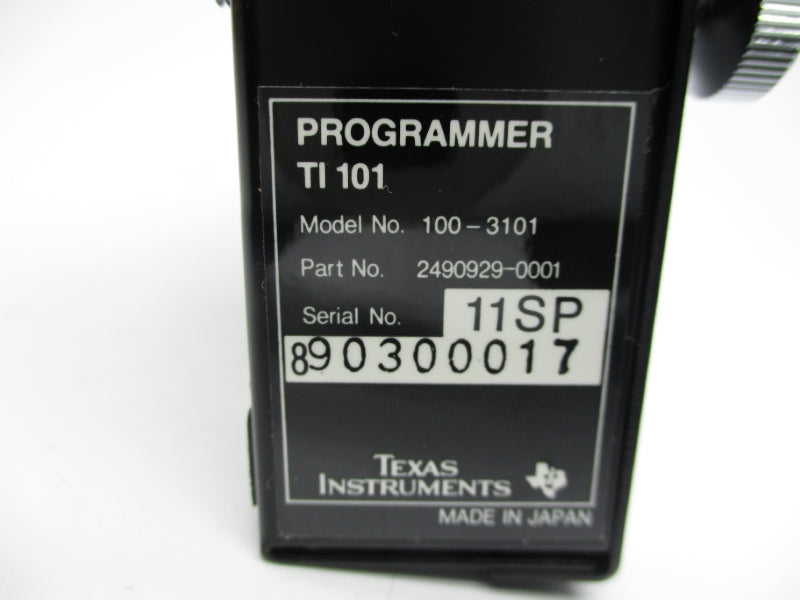 TEXAS INSTRUMENTS 100-3101 NSMP