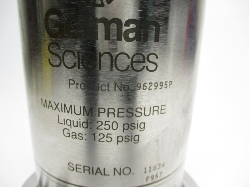 GELMAN SCIENCES 962995P 250PSI NSNP