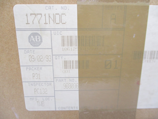 ALLEN BRADLEY 1771-NOC SER. A F/W E 5VDC 2.8A NSMP