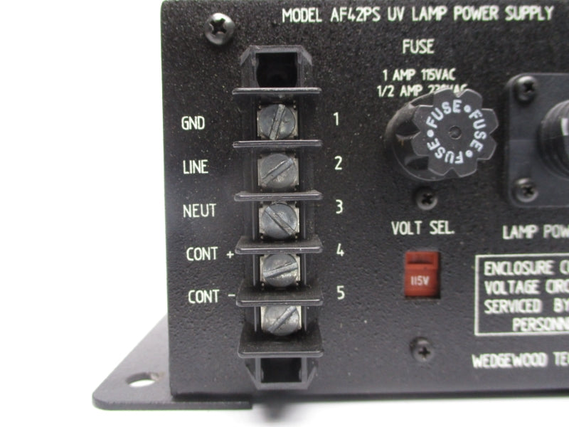 WEDGEWOOD TECHNOLOGY AF42PS 230VAC 1A (AS PICTURED) UNMP