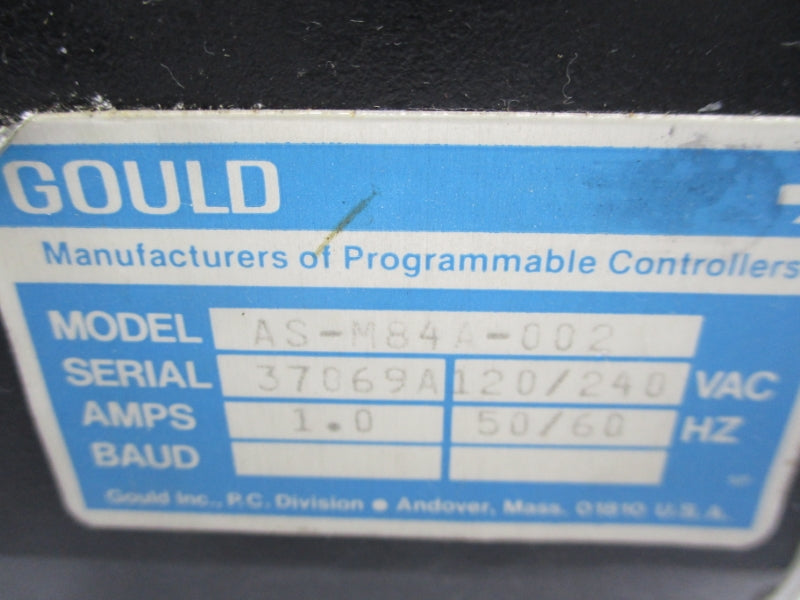 GOULD AS-M84A-002 120/240VAC 1.0A NSNP
