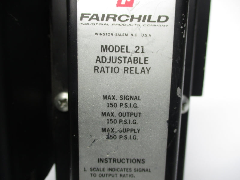 FAIRCHILD INDUSTRIAL T5221-4 20PSI (AS PICTURED) NSNP