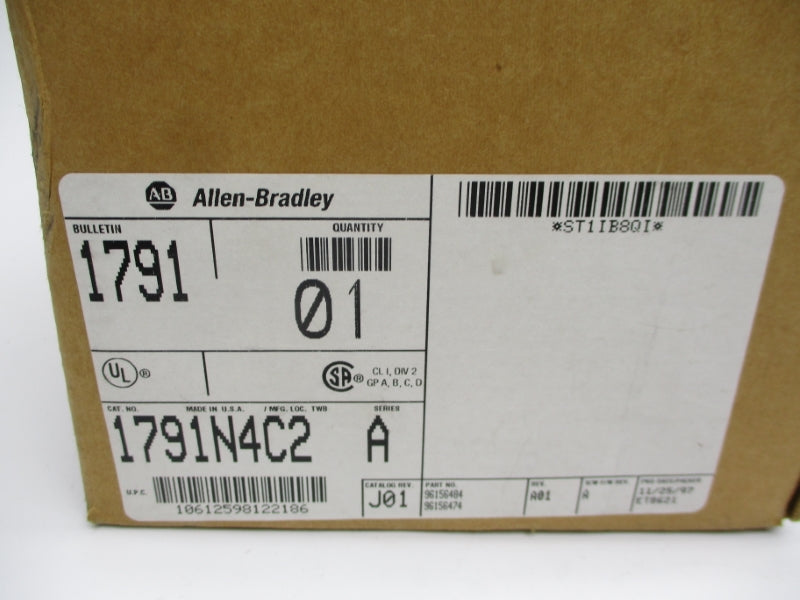 ALLEN BRADLEY 1791-N4C2 SER. A DATE: 1997 NSFS