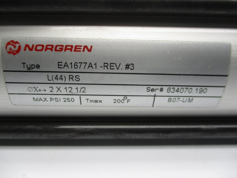 NORGREN EA1677A1 L44RS 2X12-1/2 250PSI NSNP