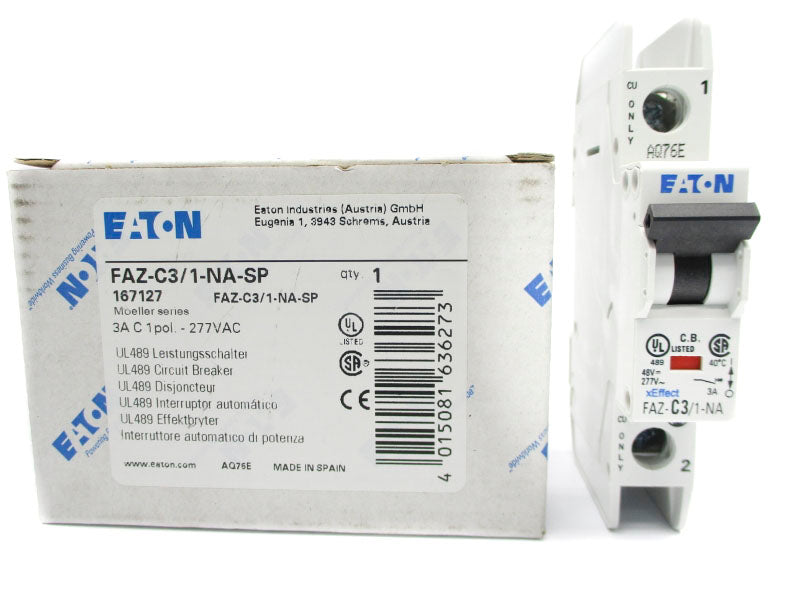 EATON FAZ-C3/1-NA-SP 277VAC 3A NSMP