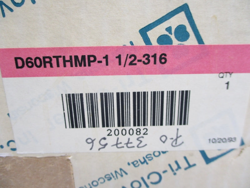 TRI CLOVER D60RTHMP-1 1/2-316 NSMP