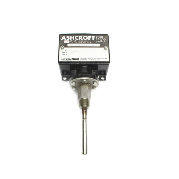 ASHCROFT T461TS040 125/250VAC 15A 3 1/4" UNMP