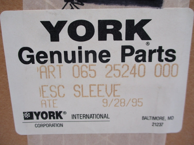 YORK 06525240000 NSFS
