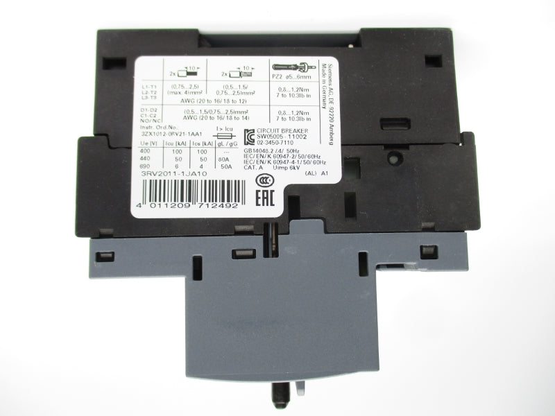SIEMENS 3RV2011-1JA10 690V 7.0-10.0A NSMP