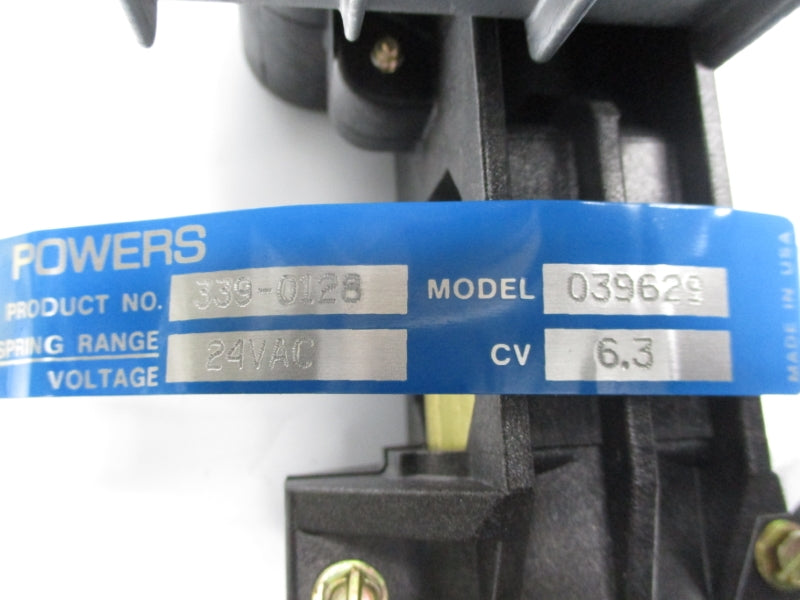 POWERS 339-0128 039629 24VAC 3/4" NSNP